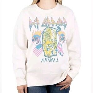 Def Leppard crewneck sweatshirt‎